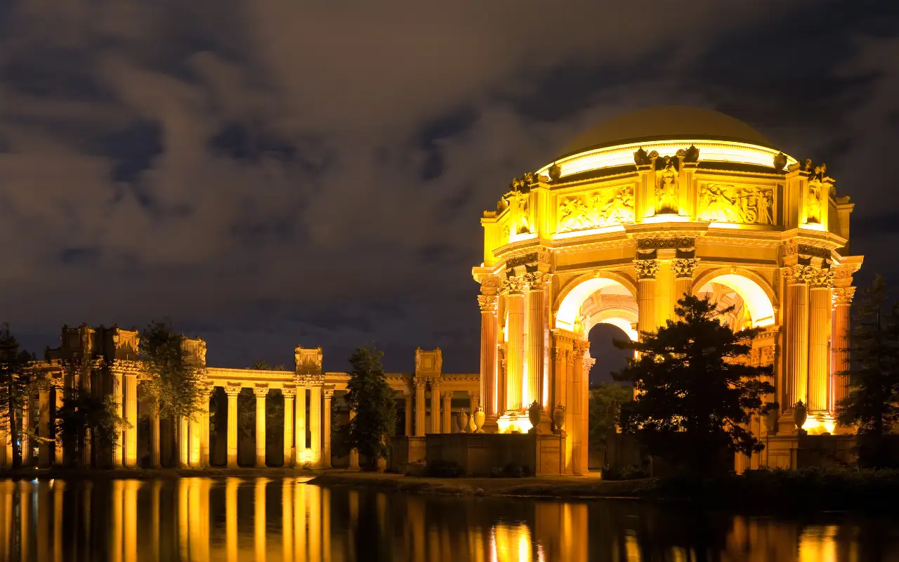 Interactive science exhibits at the Exploratorium museum