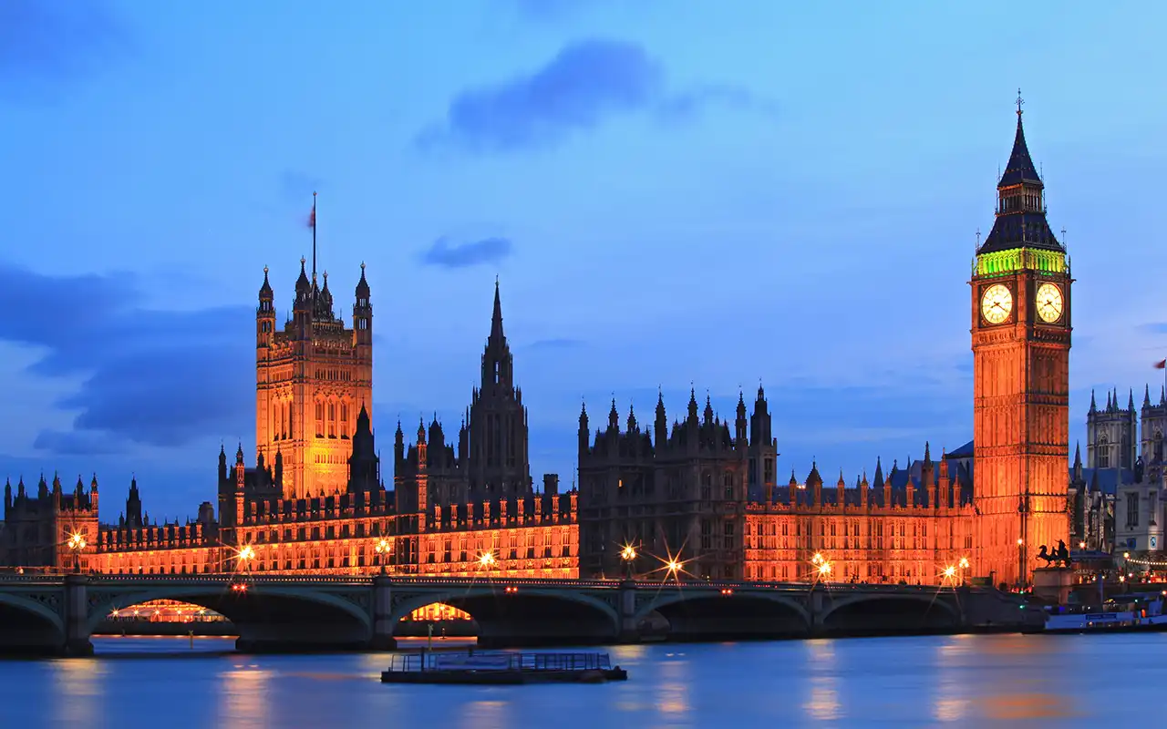 Iconic Views of the Houses of Parliament, London
