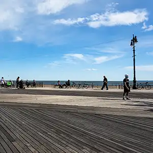 Summer Days at Brighton Beach