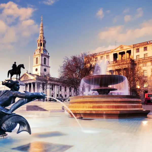 Historic Monument at Trafalgar Square