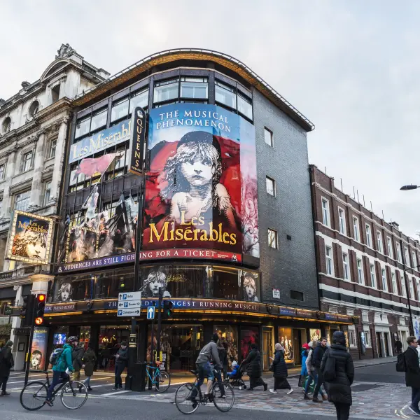 Vibrant Theatre Night at The West End Theatre District